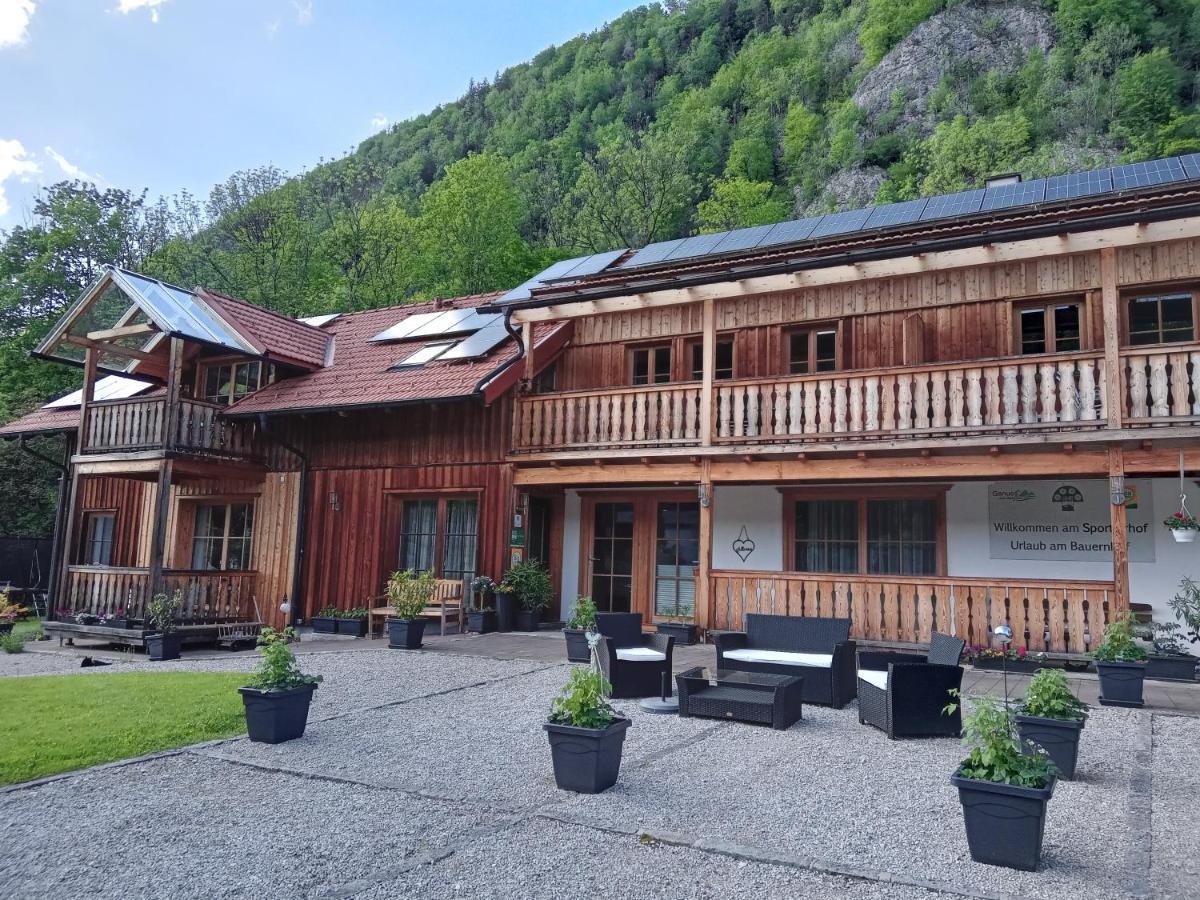 Sportlerhof Appartement Grünau im Almtal Buitenkant foto